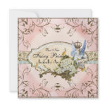 Baby Girl Birth Annoucement - Faerie Princess Announcement