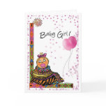 Baby Girl Birthday Card