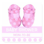 Baby Girl Booties Baby Shower Gift Sticker