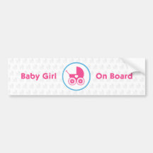 Baby Girl Bumper Sticker