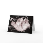 Baby Girl congratulations new baby Greeting Card