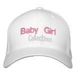 Baby Girl Fitted hat embroidered hats