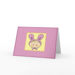 Baby girl greeting card