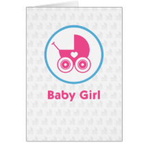Baby Girl Greeting Card