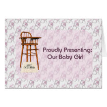 Baby Girl Greeting Cards
