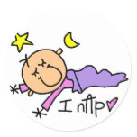 Baby Girl I Nap Tshirts and Gifts Stickers