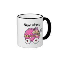 Baby Girl New Nana T-shirts and Gifts Mugs