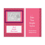 Baby Girl Photo Announcement Template Post Card