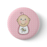 Baby Girl Pink buttons