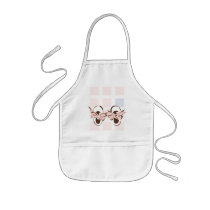 Baby Girl Shoes Apron