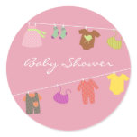 Baby Girl Shower Sticker