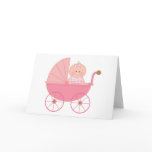 Baby Girl Stroller cards