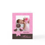 Baby Girl Thank You Card Cake Pops Pink Cute