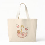 Baby Girl Umbrella Canvas Bag