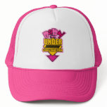 Baby Girl Under Construction Hat