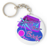 Baby got back Retro Rap Hip Hop Electro rave Keychain