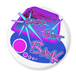 Baby got back Retro Rap Hip Hop Electro rave Magnet