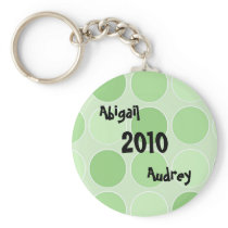 Baby Green Customised Keychain C.D.