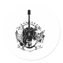 Baby Guitar Rock Baby Tee