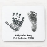 Baby Hand & Foot Imprint Mousemat mousepads