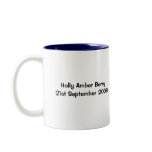 Baby Hand & Foot Imprint Mug - Customised
