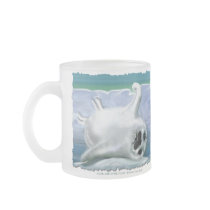 Baby Harp Seal & Ice Floe Wildlife Support mug