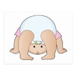 Baby Head Girl Postcards