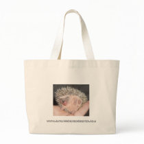 Baby hedgehog tote bag