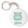 Baby Hippo Cartoon Key Chain