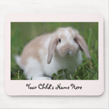 Baby Holland Lop Bunny Mousemat