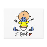 Baby I Suck Tshirts and Gifts postcards