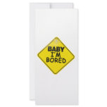 Baby I'm Bored rack cards
