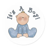 Baby in Sleeper It's a Boy