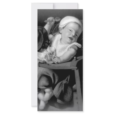 Baby in Trouble Rack Card Template by jarthurdavis