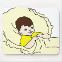 Baby In Yellow mousepads