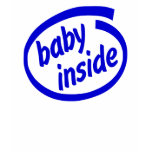 Baby inside t-shirts