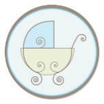 Baby Invitation or Favour Sticker
