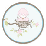 Baby Invitation or Favour Sticker