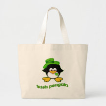 Baby Irish Penguin Canvas Bag