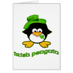 Baby Irish Penguin Greeting Cards