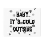 Baby It's Cold Outside Merchandise Postcards