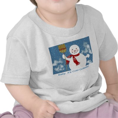 Baby, It's Cold Outside! Tees by disgustedcats