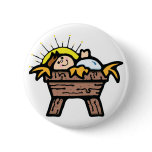 baby jesus button