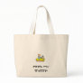 Baby Jesus Feeding His Sheep Tote Bag