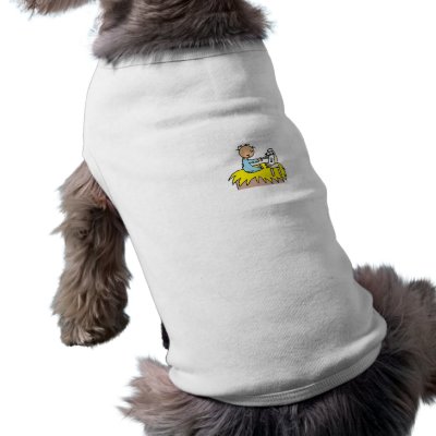 Baby Jesus Feeding His Sheep Dog T-shirt by churchhousestore
