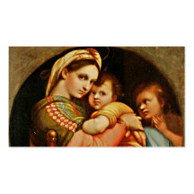 Baby Jesus in Mary's Arms Business Card