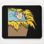 Baby Jesus Mouse Pads