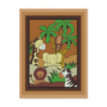 Baby Jungle 10-Baby Shower Invitation