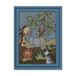Baby Jungle 16-Baby Shower Invitation Postcard