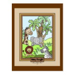 Baby Jungle 20-Baby Shower Invitation Post Card